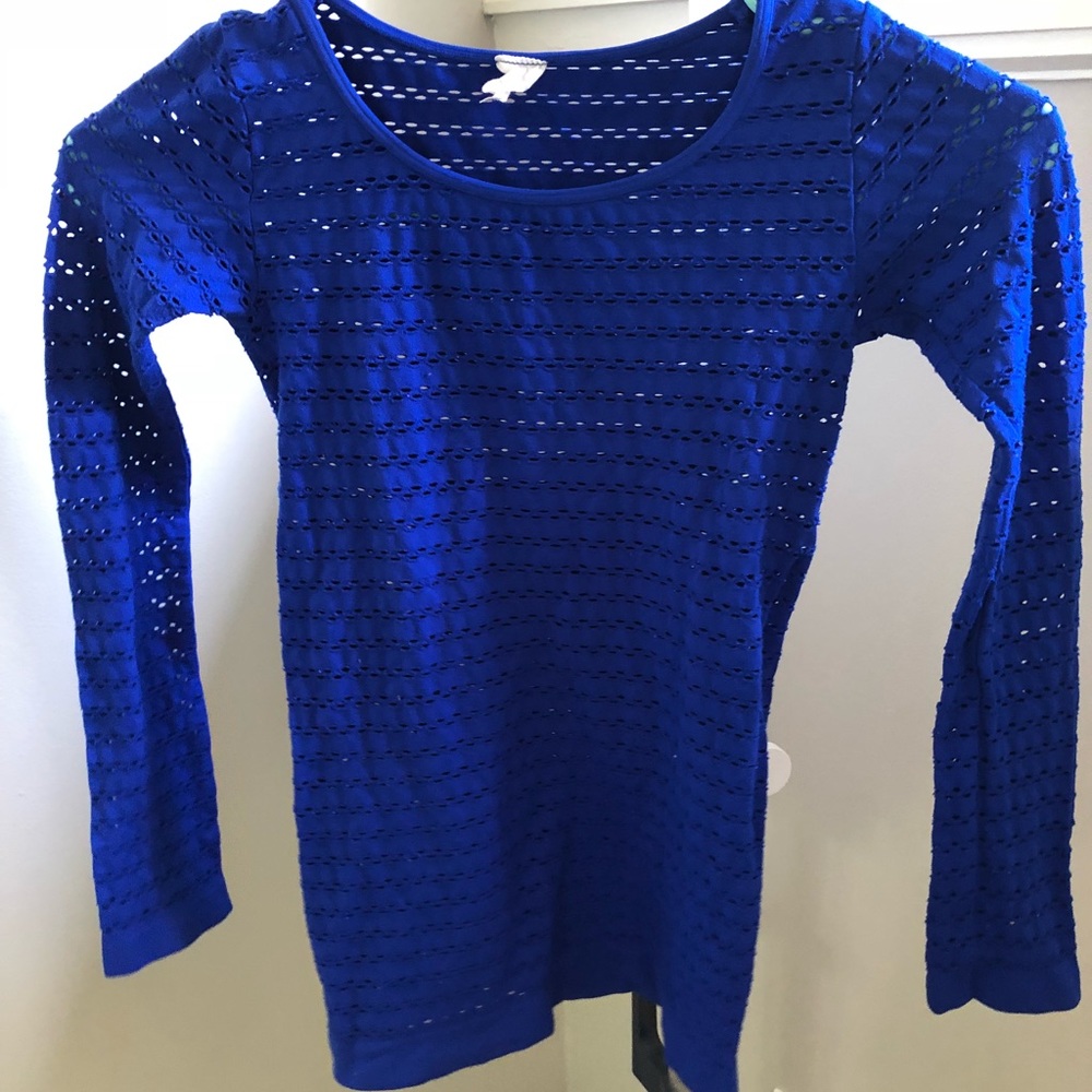 Blue top